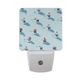 thumbnail image 6 of Yayeee LED Plug in Night Light for The Home with Auto Dusk to Dawn Light Sensors, 2 Pack, Blue Ice Hockey, 6 of 6