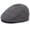 44# Gray, variant on Adjustable Newsboy Hats for Men Flat Cap Irish Cabbie Tweed Gray