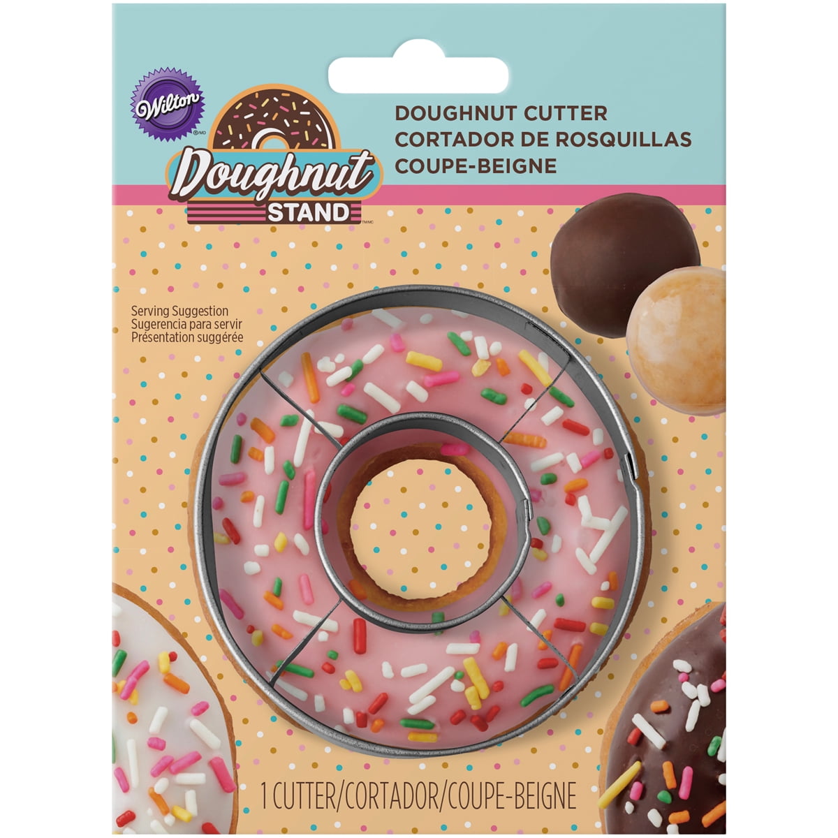 Metal Doughnut Cutter 3"Doughnut