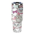 thumbnail image 4 of The Aristocats 40 Oz Tumbler With Handle And Straw, Stainless Steel Vacuum Travel Mug, Double Wall Vacuum Insulated Tumbler With Lid, Water Bottle for Gifts Party Office Coffee, 4 of 8