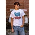 thumbnail image 4 of Love Dogs Tolerate People Antisocial Men's Graphic T Shirt Tees Brisco Brands L, 4 of 4