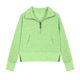 thumbnail image 5 of Cowsor Girls Casual Zipper up Sweatshirts Crop Jackets for Teens, 5 of 5