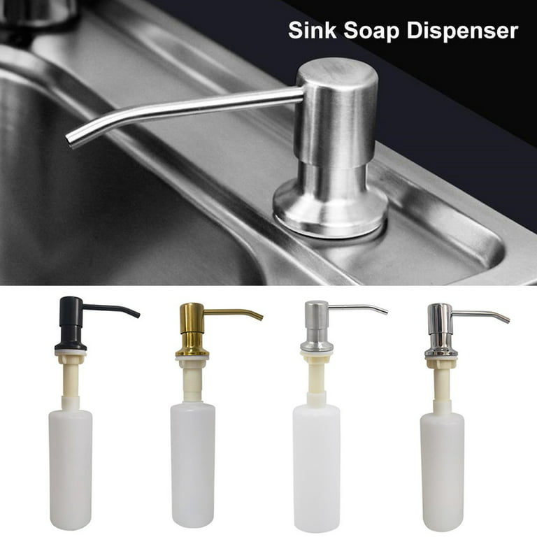 Stainless Steel Dish Soap Dispenser For Kitchen Sink Kitchen - Temu