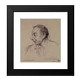 thumbnail image 2 of Émile-Antoine Bayard 20x22 Black Modern Framed Museum Art Print Titled - Portrait of Lassouche, Actor of the Royal Palace. (1880), 2 of 5
