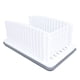 thumbnail image 1 of Guía De Corte Para Rebanar Pan, Cortador De Pan Compacto Multifuncional De Ancho Ajustable Plegable Para Pasteles, 1 of 7
