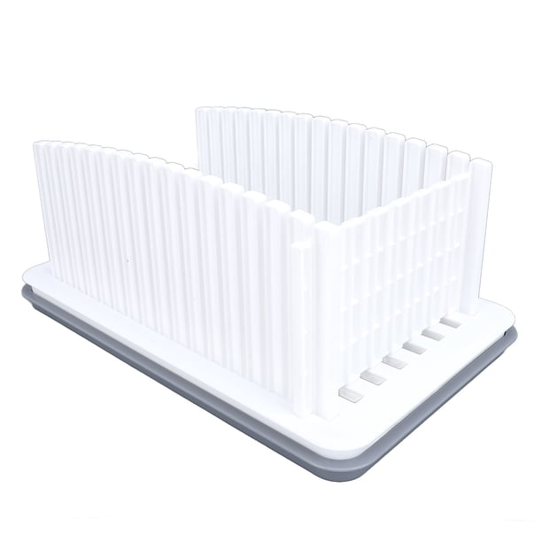 Guía De Corte Para Rebanar Pan, Cortador De Pan Compacto Multifuncional De Ancho Ajustable Plegable Para Pasteles