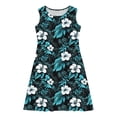 thumbnail image 3 of RXIRUCGD 2025 Vêtements d'Été pour Enfants Tout-Petits Filles Mignon Imprimé Fleuri Camisole Extensible Robe Sans Manches Robe Ligne A, 3 of 7