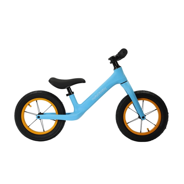 Bicicleta sin pedales o Bici de Equilibrio para Niños y Niñas Rodada 12 Color Azul