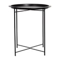 thumbnail image 1 of mesa lateral de metal 50 x 47 cm negro, 1 of 6