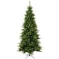 thumbnail image 1 of Vickerman Camdon Arbre de Noël Artificiel Non Éclairé Fir Slim 6.5 Pieds avec Support, 1 of 3