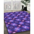 thumbnail image 3 of Ahgly Company Machine Washable Indoor Rectangle Transitional Purple Amethyst Purple Area Rugs, 2' x 3', 3 of 7