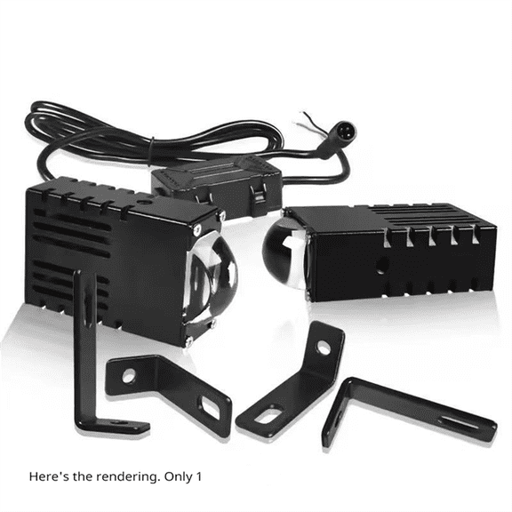 Super Bright Dual-Color Auxiliary Lighting Kit White & Yellow Driving Beam for Enhanced Visibility Light Off Road Lights Fog Lights Driving LED Grille Light Work Light 2PCS for SUV UTV ATV Motorcycle