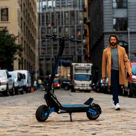 INOKIM - Oxo Super Scooter w/68 miles Max Operating Range & 40 Mph Max Speed - Black