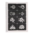 thumbnail image 4 of Plantillas de tatuajes temporales, plantillas de tatuajes con aerógrafo 97 plantillas de tatuajes con aerógrafo Plantillas de tatuajes temporales confiables y duraderas, 4 of 8
