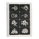 thumbnail image 3 of Plantillas de tatuajes con aerógrafo: 97 patrones, impermeables, reutilizables, portátiles, para tatuajes temporales, plantillas de pintura corporal, 3 of 14