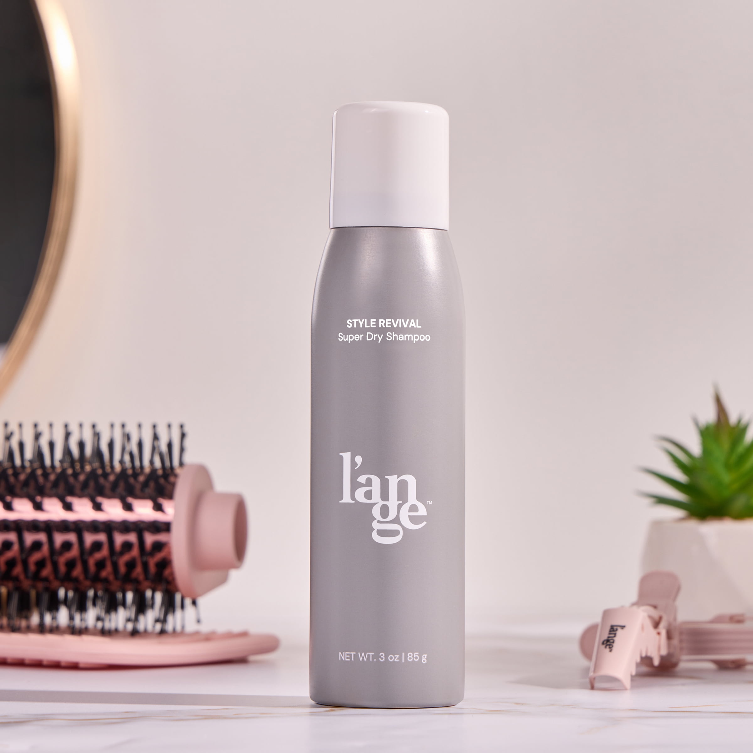 L'ANGE HAIR Style Revival Super Dry Shampoo Spray | Refreshes Hair and Absorbs Oil | Adds Texture and Body for Styling