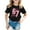 D80/Black, variant on Afdoent Girls 67 Funny Number T Shirt Short Sleeve Crew Neck Printed Casual Tee Soft Comfortable Daily Wear Top For Toddler Youth 2-3 Years