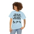 thumbnail image 6 of I Do My Own Stunts Unisex Heavy Cotton Tee, 6 of 9