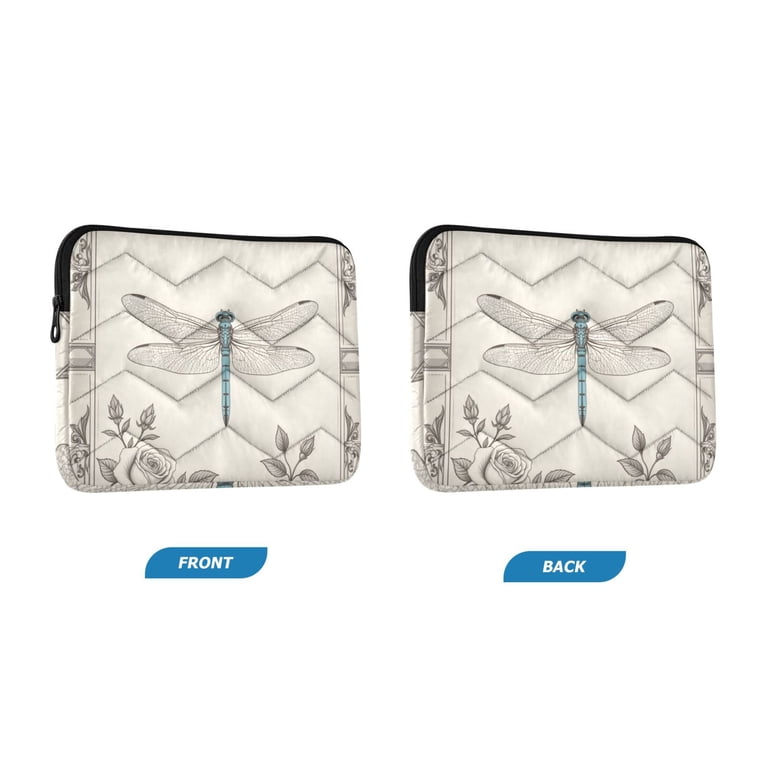 Frame App For Computer Frame Dragonfly Printed Laptop Sleeve 15-16 Inch Computer Bag & Laptop ...