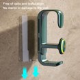 thumbnail image 4 of LCXmlly Non-marking Adhesive Washbasin Hook Washbasin Storage Hanger Bathroom Kitchen Wall Sticky Hook Punch Free Installation Wall Mounted Basin Rack, 4 of 9