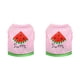thumbnail image 2 of Chaleco de algodón Methold para perros Patrón de sandía Rosa Verde XS S М L XL, 2 of 6