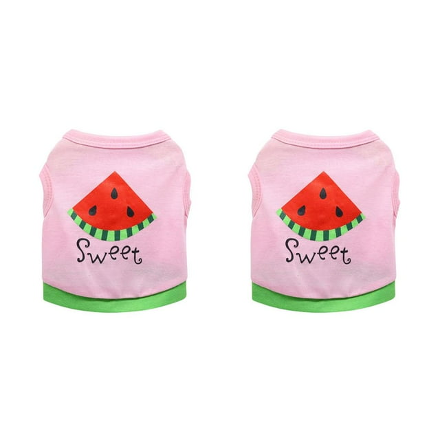 Chaleco de Verano para Perro Greeniant Rosa Verde XS