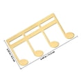 thumbnail image 2 of BESTYASH Versatile Golden Metal Sheet Music Clip for Guitar and Piano Book Holding, 2 of 8