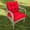 Red, variant on Hvmvliv Rocking Chair Cushion 53x53cm, Highly Elastic for Garden Benches Rattan Chairs, 2 Pack Plush Cushion Brown