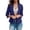 Blue, variant on Women's Coats, Jackets & Vests Irregular Short Sleeved Cardigan Fashion Tops