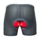 thumbnail image 2 of Pantalones cortos ciclismo, mallas ciclismo con acolchado, cómodos para hombres y mujeres, con absorción impactos, suaves, ropa deportiva, 2XL, 2 of 8
