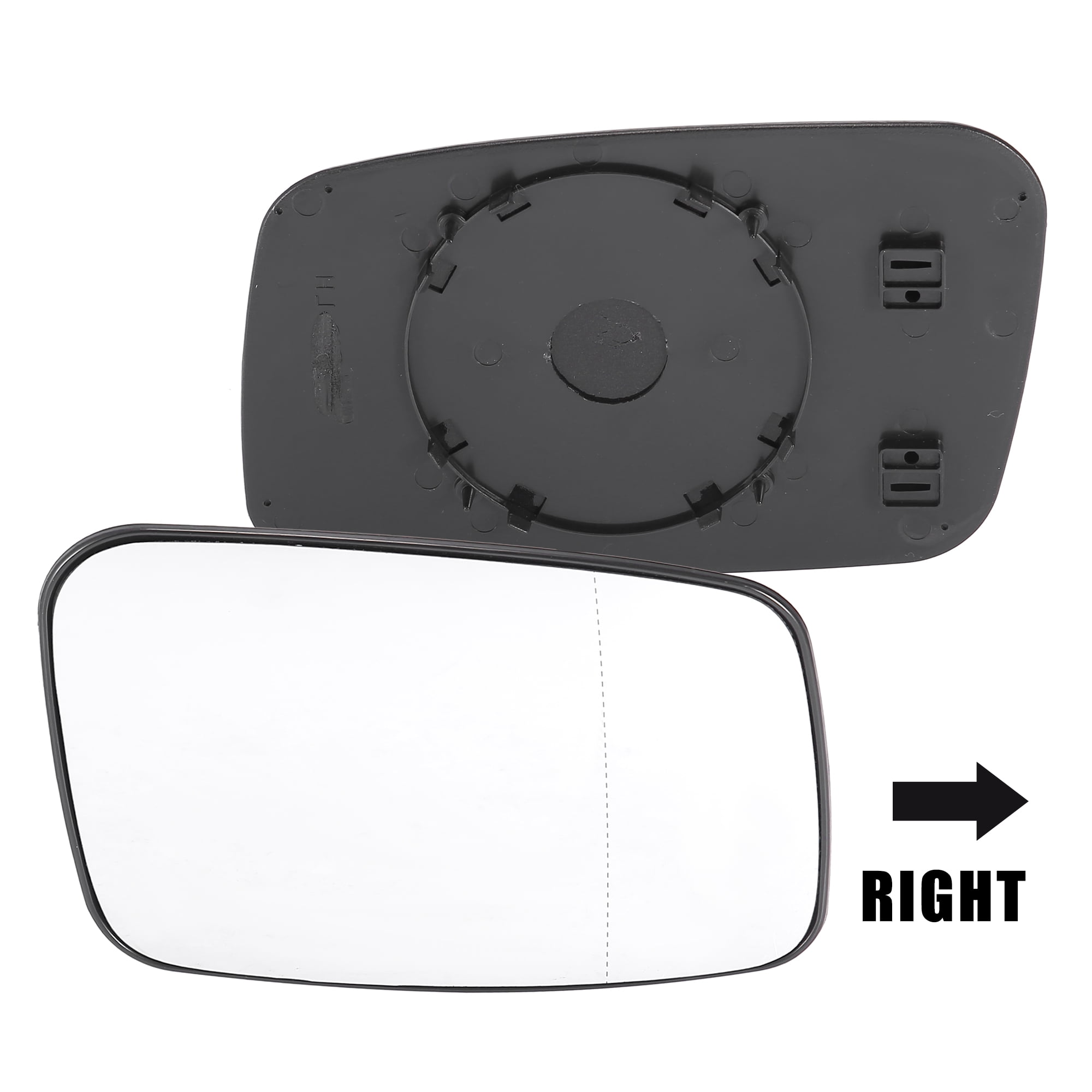 Unique Bargains Right Passenger Side Mirror Glass with Backing for Volvo S40 V40 850