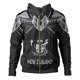 thumbnail image 4 of Sudadera con capucha con estampado 3D del emblema nacional de la bandera de Nueva Zelanda para hombre, sudadera con capucha y cremallera maorí de Waitangi Day Lizards, abrigo de calle con cremallera, 4 of 5