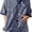 Navy, variant on ZANKLEY Womens 2 Piece Knit Lounge Set Oversized V Neck 3/4 Sleeve Top and High Waisted Shorts