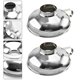 thumbnail image 2 of 2Pcs Funnel Thickened Stainless Steel Wide Mouth Funnel Salad and Jam Funnel, 2 of 2