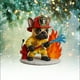 thumbnail image 3 of Colección de adornos de bombero 2026 | Adorno navideño de perro bombero hecho a mano y pintado a mano | Decoración navideña | Regalo para familias amantes de los perros y bomberos, 3 of 5