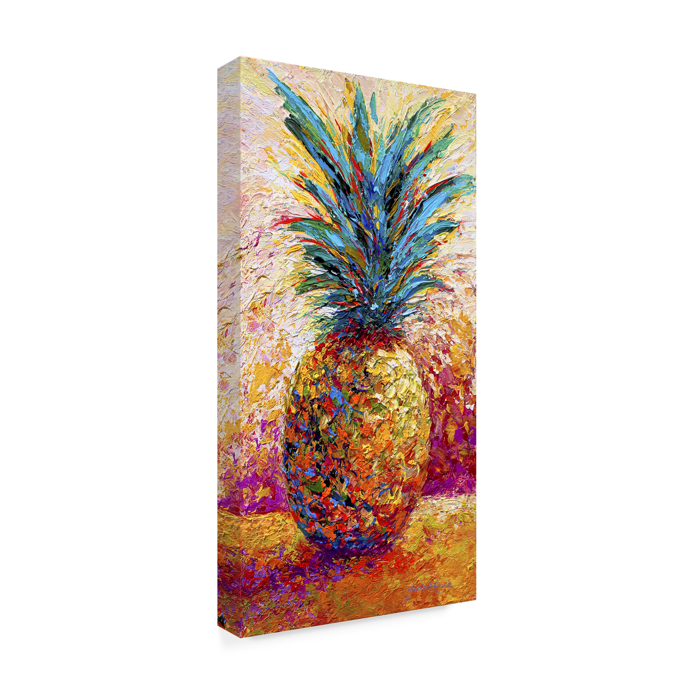 Marion Rose 'Pineapple Expression' Canvas Art