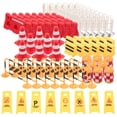 thumbnail image 1 of HLONK 62 Pcs Panneaux de Signalisation de Construction Scène de Circulation Urbaine Panneaux de Signalisation Miniatures, 1 of 6