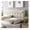 Ivory, variant on Tufted Button Linen Fabric Upholstered Twin Headboard in Beige