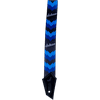 Jackson® Guitar Strap with Double V Pattern, Black/Blue MODEL # 2993258003