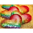 thumbnail image 1 of Sequins Heart DIY Full Drill Diamond Painting, 1 of 3