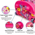thumbnail image 4 of J World Girls Sunny 17" Kids Rolling Backpack for School and Travel, Poppy Pansy, 4 of 6