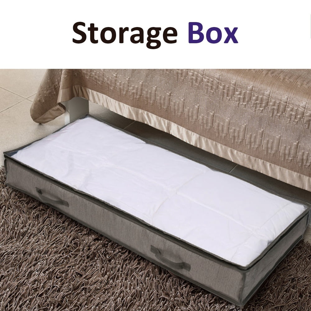 Willstar Foldable Under Bed Storage Bag Containers Clothes Box Underbed