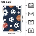 thumbnail image 4 of joogoo Spiral Journal Notebook Football Baseball College Ruled Notebooks 8.3" x 5.7" 2 PCs, 4 of 8
