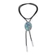 thumbnail image 5 of Corbata bolo vaquera antigua con colgante, de cuero sintético, para mujer y hombre. Vistoso, 5 of 9