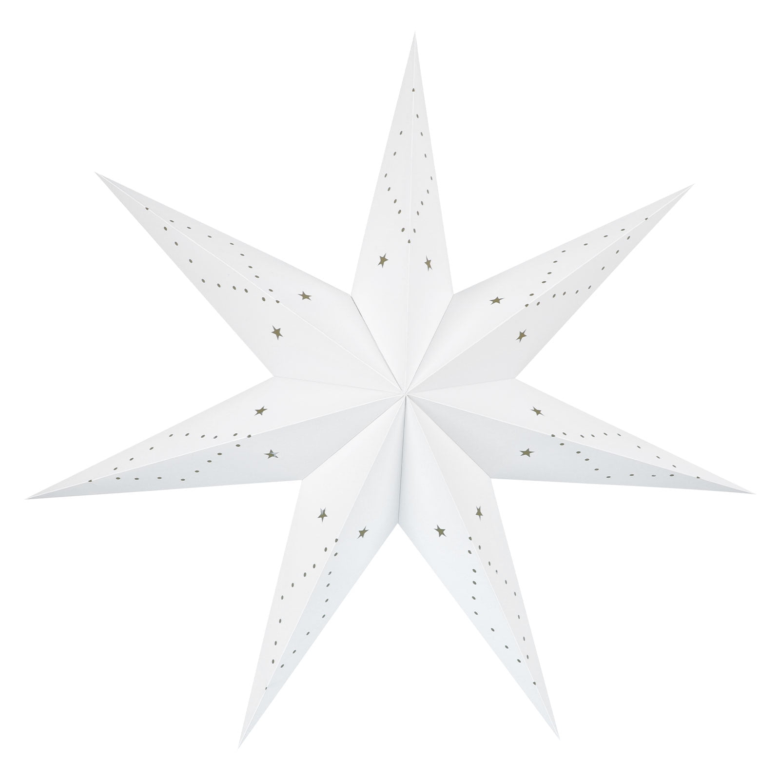 star shaped lampshade