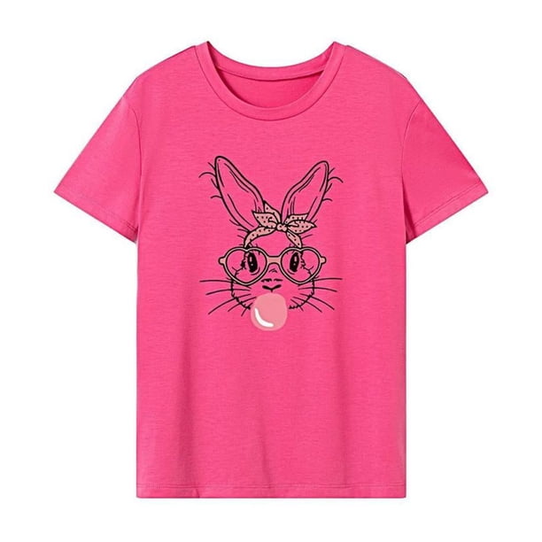 Camiseta básica para mujer, camiseta de moda con cuello redondo, camisetas de verano para deportes L