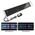 thumbnail image 2 of AquaBasik 129 Multi-Color LED Aquarium Light Extendable Full Spectrum Lamp for 30" to 41" Fish Tank, 2 of 10