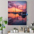 thumbnail image 4 of Sailboat Seascape Canvas Print Wall Art for Living Room Bedroom Dining Room Entryway Bathroom Office Hotel Cafe Decor, 4 of 8