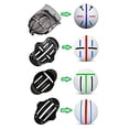thumbnail image 2 of Marcadores para pelotas de golf Precision, paquete de 8, con plantillas y marcadores Eeokoka, 2 of 9