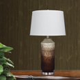 thumbnail image 2 of cory martin diamond patterned column table lamp, 2 of 2